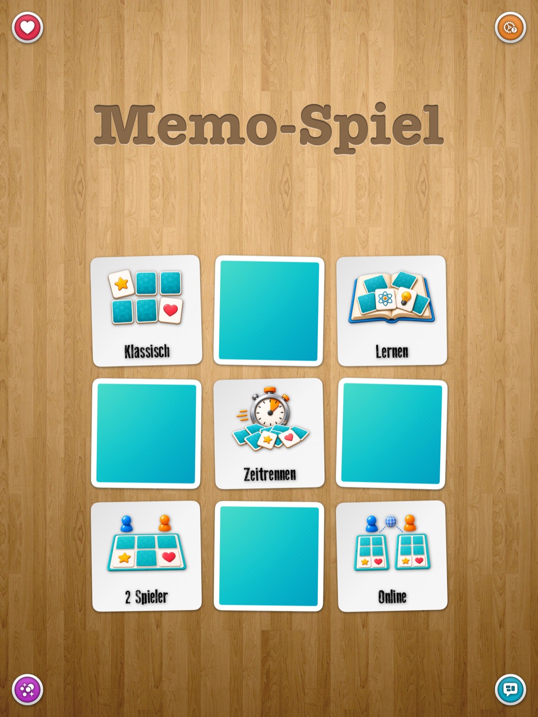 Memo-Spiel • Klassisch — iPad
