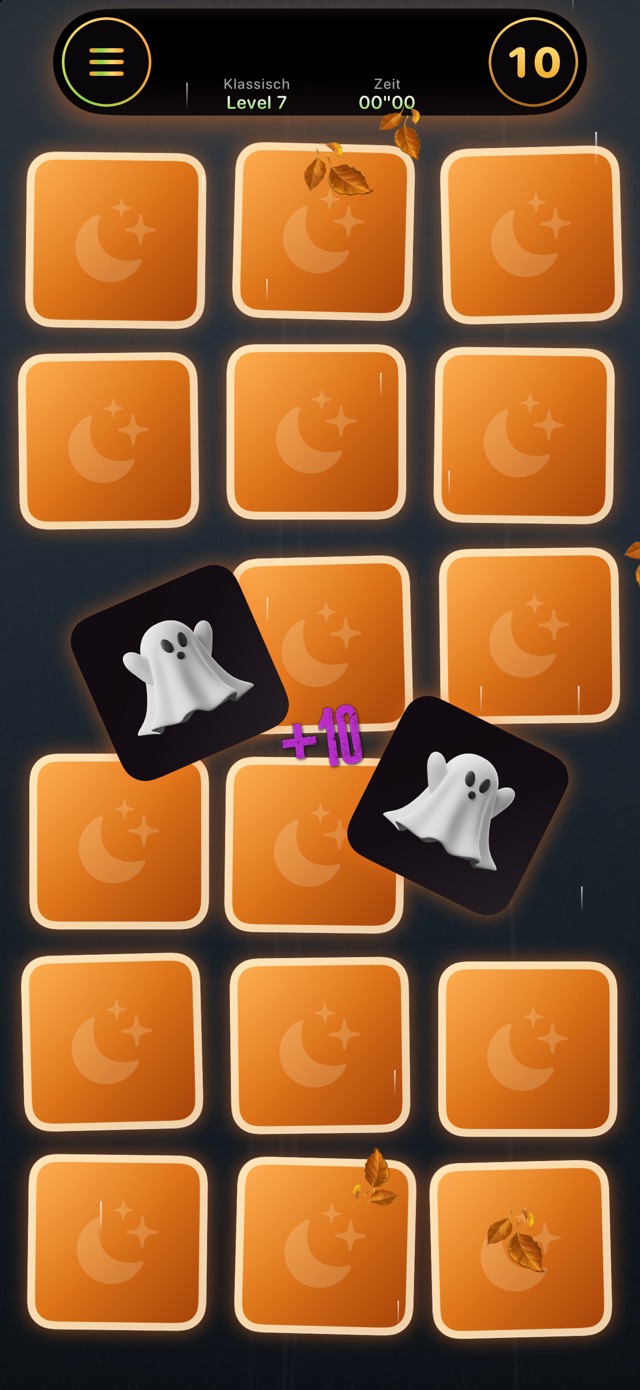Memo-Spiel — Halloween Klassisch