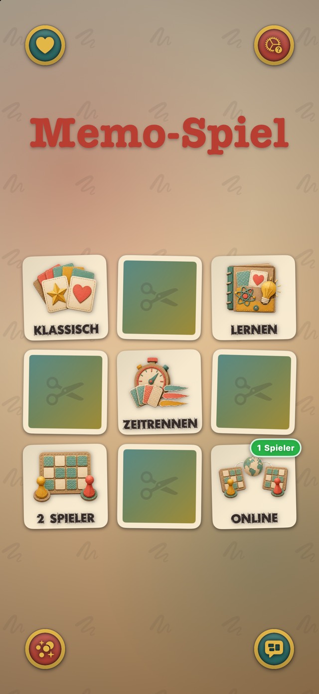 Memo-Spiel — Papierwerkstatt