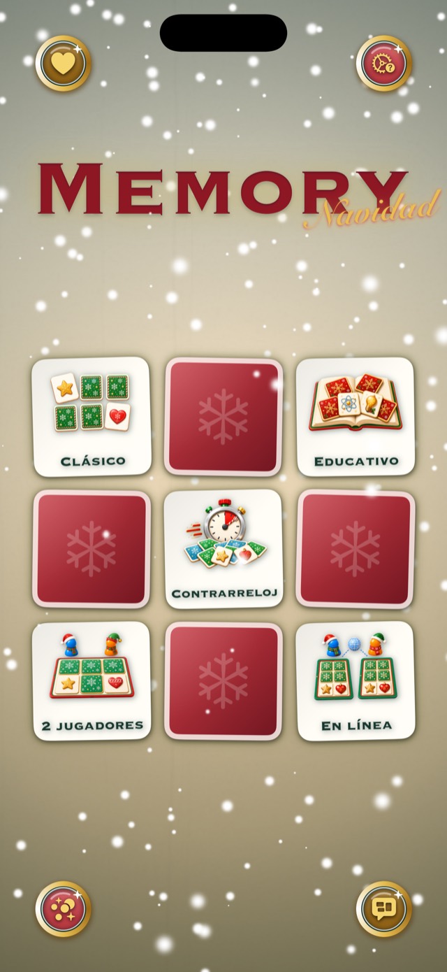 Memorama • Memory de Navidad