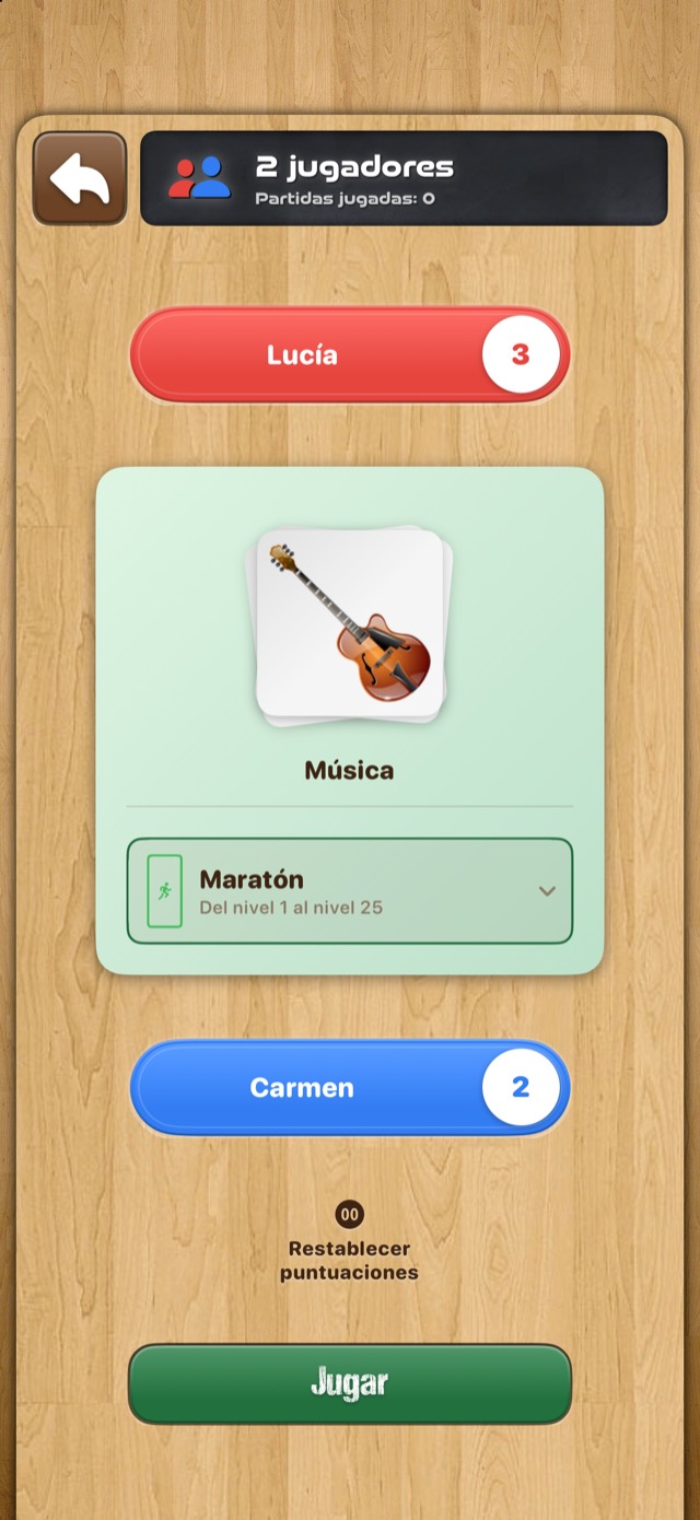 Memory • Juego de memoria — 2 jugadores