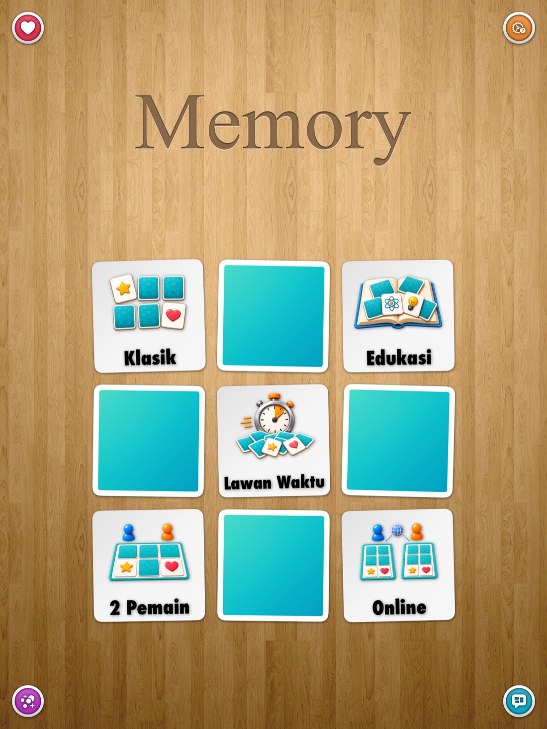 Memory • Permainan memori — iPad