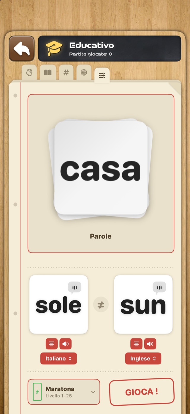 Memory • Il gioco di memoria — Educativo