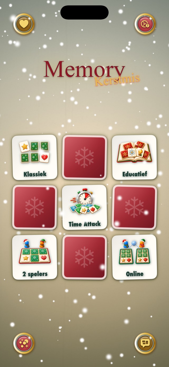 Memory • Paren met Kerstmis
